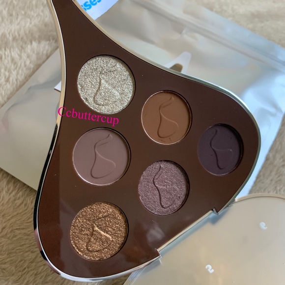 Glamlite Makeup Glamlite Hershey Kiss Eyeshadow Palette Milk Chocolate Poshmark
